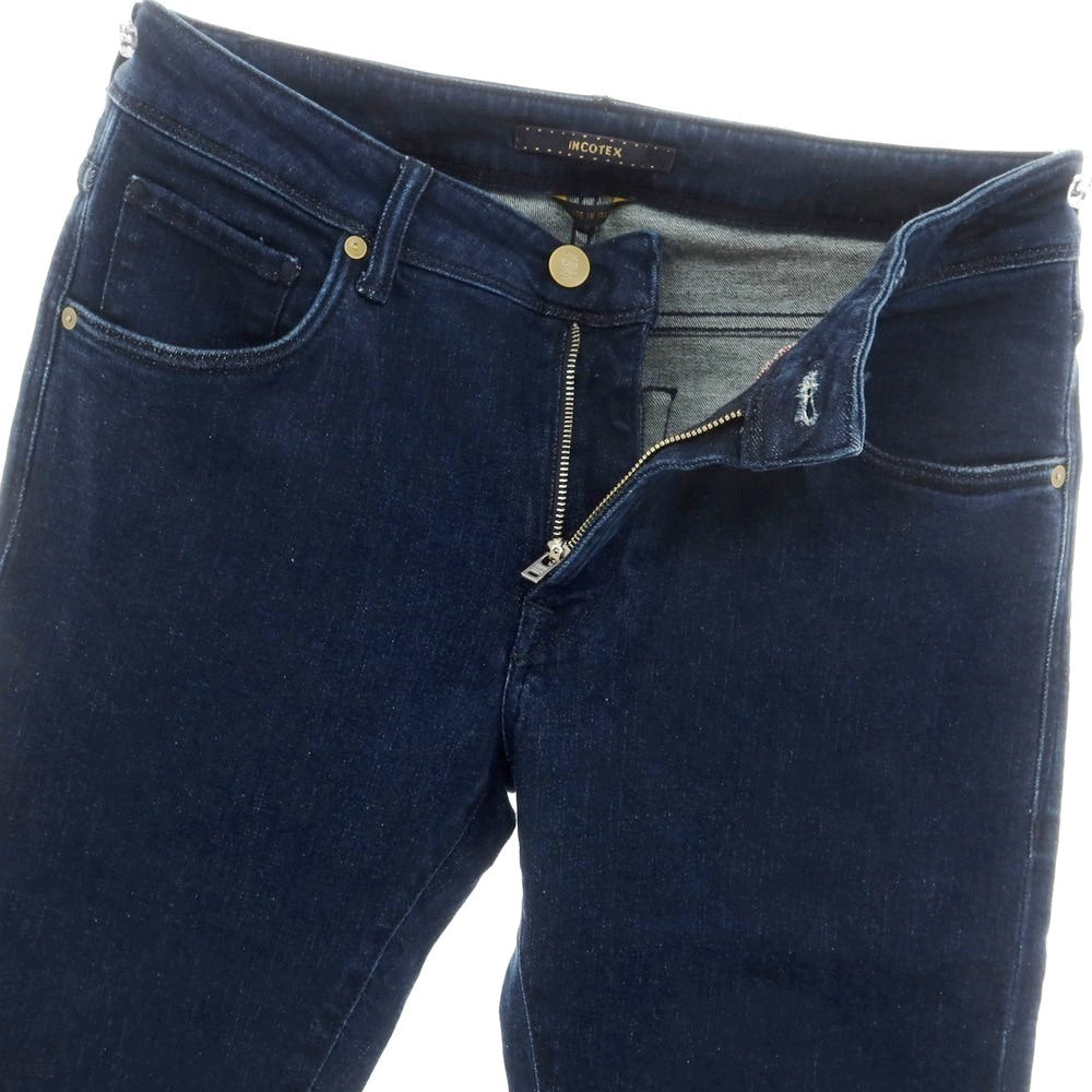 [New] INCOTEX BLUE DIVISION Slim Denim Pants Navy [33] [Condition Rank N] [Men&