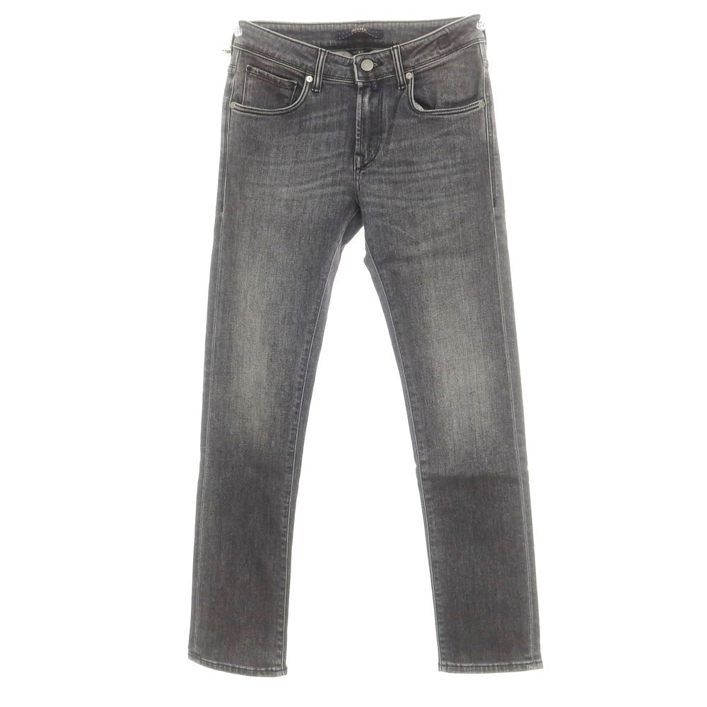 [New] INCOTEX BLUE DIVISION Slim Denim Pants Black (Gray) [30] [Condition Rank N] [Men&