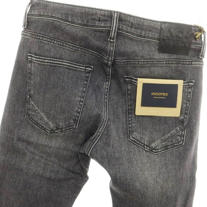 [New] INCOTEX BLUE DIVISION Slim Denim Pants Black (Gray) [30] [Condition Rank N] [Men&