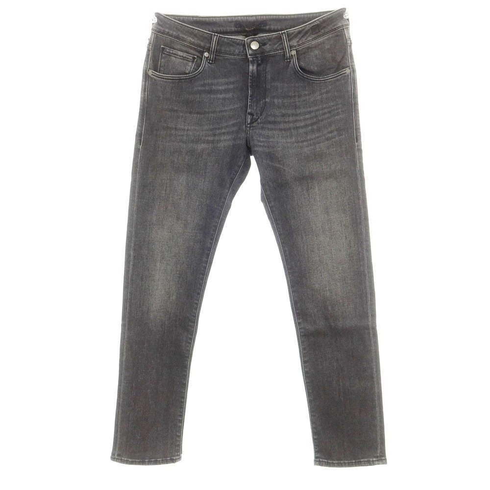 [New] INCOTEX BLUE DIVISION Slim Denim Pants Black (Gray) [34] [Condition Rank N] [Men&