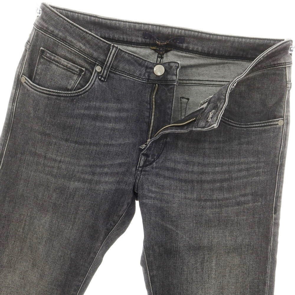 [New] INCOTEX BLUE DIVISION Slim Denim Pants Black (Gray) [34] [Condition Rank N] [Men&