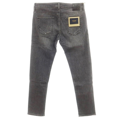 [New] INCOTEX BLUE DIVISION Slim Denim Pants Black (Gray) [34] [Condition Rank N] [Men&