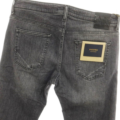 [New] INCOTEX BLUE DIVISION Slim Denim Pants Black (Gray) [34] [Condition Rank N] [Men&