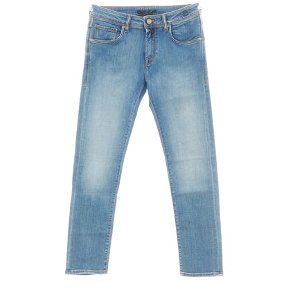 [New Outlet] INCOTEX BLUE DIVISION Slim Denim Pants Blue [30] [Condition Rank N-] [Men&