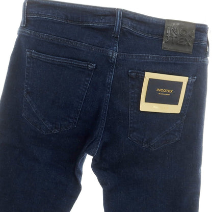 [New] INCOTEX BLUE DIVISION Slim Denim Pants Navy [32] [Condition Rank N] [Men&