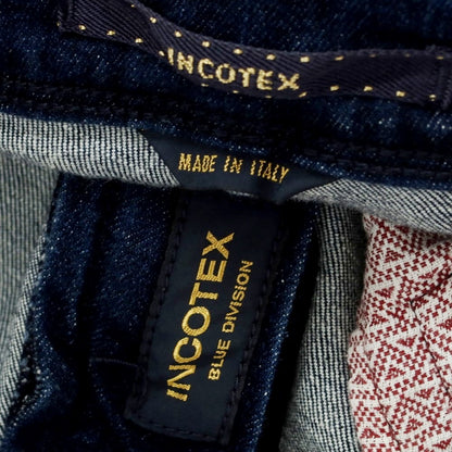 [New] INCOTEX BLUE DIVISION Slim Denim Pants Navy [32] [Condition Rank N] [Men&