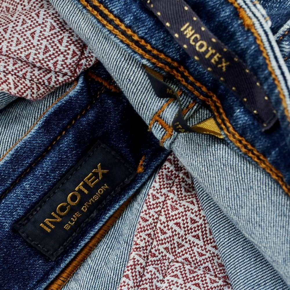 [New] INCOTEX BLUE DIVISION Slim Denim Pants Blue [30] [Condition Rank N] [Men&