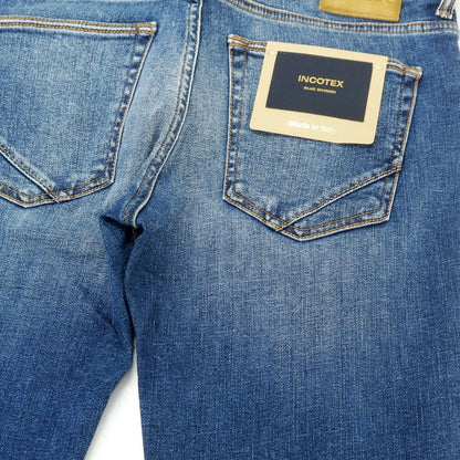 [New] INCOTEX BLUE DIVISION Slim Denim Pants Blue [31] [Condition Rank N] [Men&