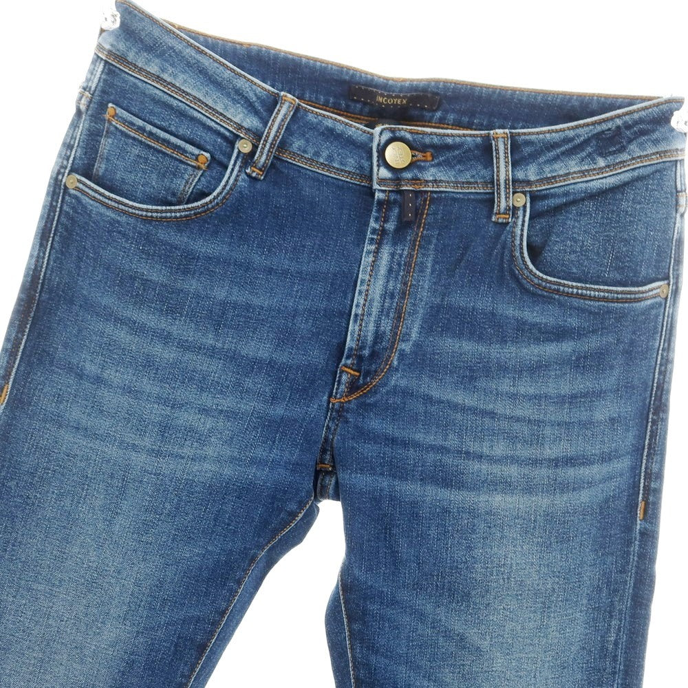 [New] INCOTEX BLUE DIVISION Slim Denim Pants Blue [32] [Condition Rank N] [Men&