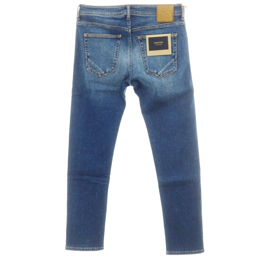 [New] INCOTEX BLUE DIVISION Slim Denim Pants Blue [32] [Condition Rank N] [Men&