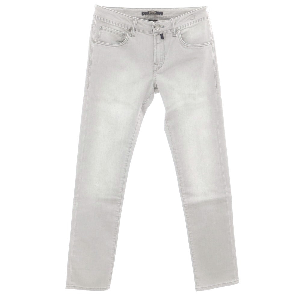 [New Outlet] INCOTEX BLUE DIVISION Slim Denim Pants Light Gray [31] [Condition Rank N-] [Men&
