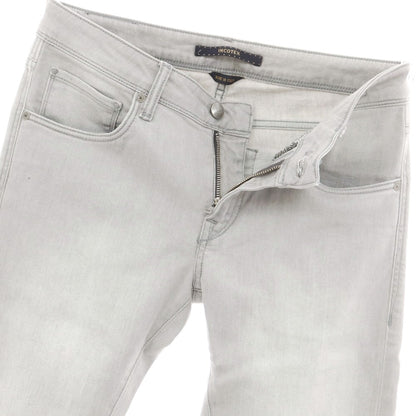 [New Outlet] INCOTEX BLUE DIVISION Slim Denim Pants Light Gray [31] [Condition Rank N-] [Men&