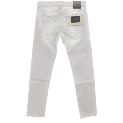 [New Outlet] INCOTEX BLUE DIVISION Slim Denim Pants Light Gray [31] [Condition Rank N-] [Men&