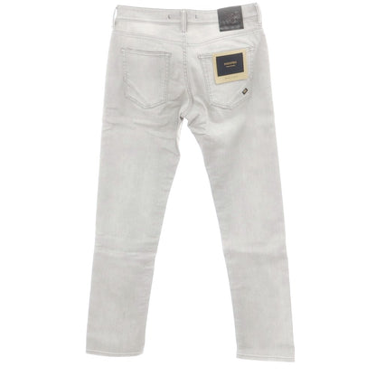 [New Outlet] INCOTEX BLUE DIVISION Slim Denim Pants Light Gray [31] [Condition Rank N-] [Men&