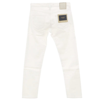 【新品】インコテックス ブルーディヴィジョン INCOTEX BLUE DIVISION Slim デニムパンツ ホワイト【 31 】【 状態ランクN 】【 メンズ 】