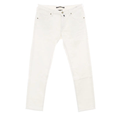 【新品】インコテックス ブルーディヴィジョン INCOTEX BLUE DIVISION Slim デニムパンツ ホワイト【 33 】【 状態ランクN 】【 メンズ 】