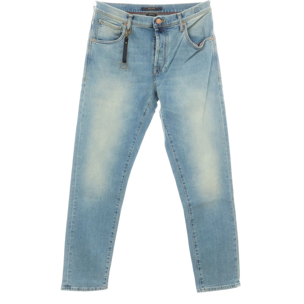 [New Outlet] INCOTEX BLUE DIVISION Tapered Stretch Denim Pants Jeans Blue [32] [Condition Rank N-] [Men&