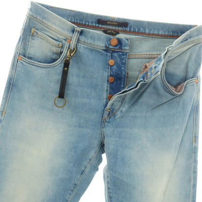 [New Outlet] INCOTEX BLUE DIVISION Tapered Stretch Denim Pants Jeans Blue [32] [Condition Rank N-] [Men&