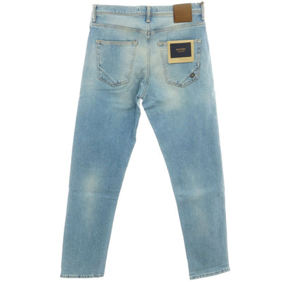 [New Outlet] INCOTEX BLUE DIVISION Tapered Stretch Denim Pants Jeans Blue [32] [Condition Rank N-] [Men&
