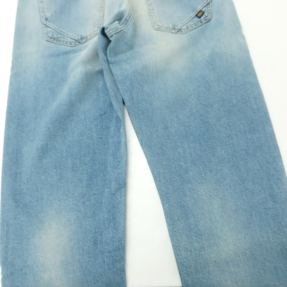 [New Outlet] INCOTEX BLUE DIVISION Tapered Stretch Denim Pants Jeans Blue [32] [Condition Rank N-] [Men&