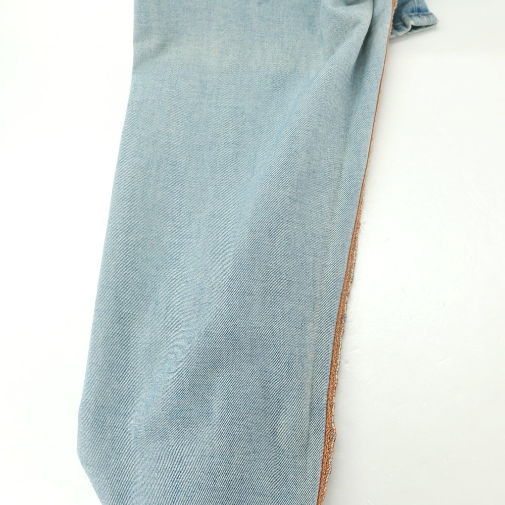 [New Outlet] INCOTEX BLUE DIVISION Tapered Stretch Denim Pants Jeans Blue [32] [Condition Rank N-] [Men&
