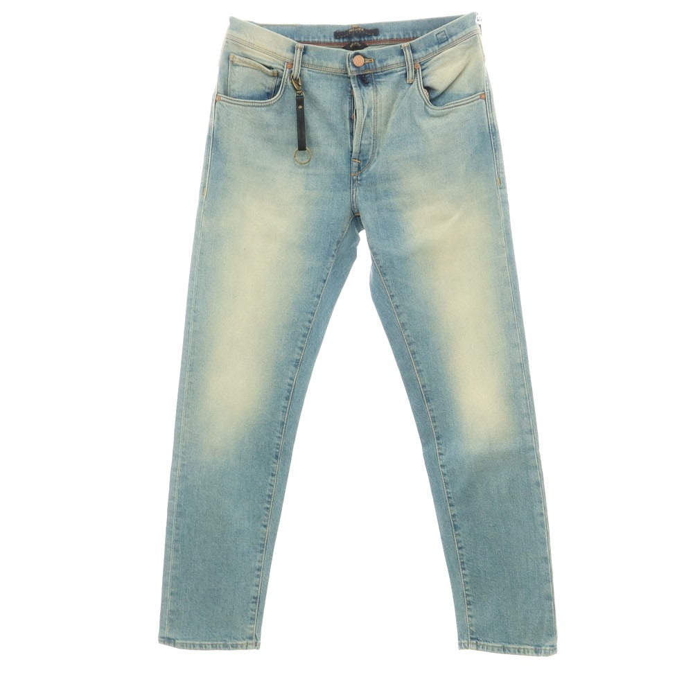 [New Outlet] INCOTEX BLUE DIVISION Tapered Stretch Denim Pants Jeans Blue [32] [Condition Rank N-] [Men&