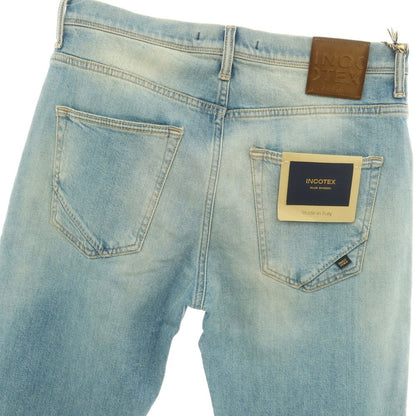 [New Outlet] INCOTEX BLUE DIVISION Tapered Stretch Denim Pants Jeans Blue [32] [Condition Rank N-] [Men&