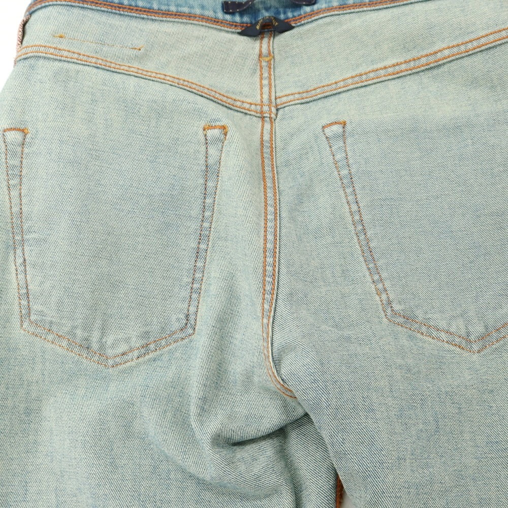 [New Outlet] INCOTEX BLUE DIVISION Tapered Stretch Denim Pants Jeans Blue [32] [Condition Rank N-] [Men&