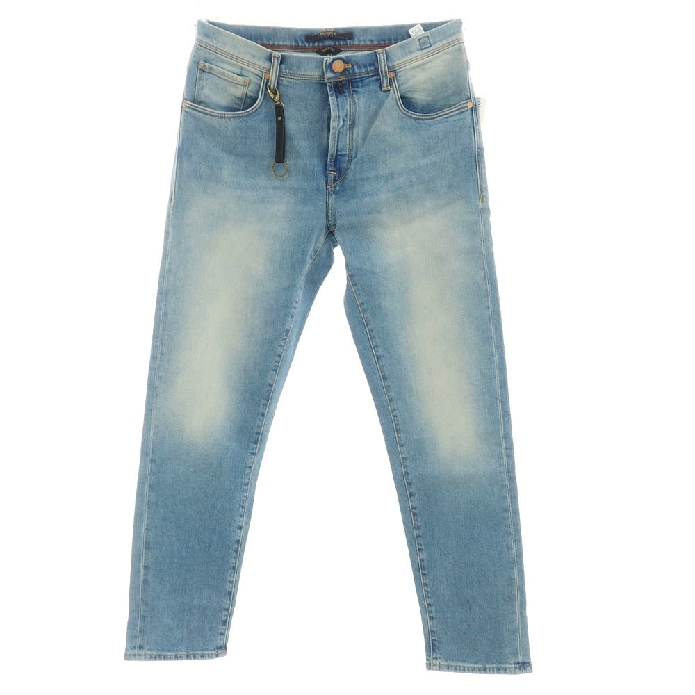 [New Outlet] INCOTEX BLUE DIVISION Tapered Stretch Denim Pants Jeans Blue [33] [Condition Rank N-] [Men&