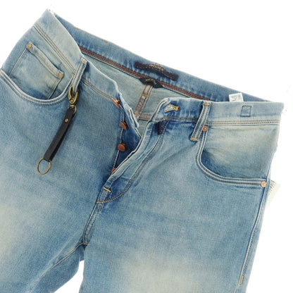 [New Outlet] INCOTEX BLUE DIVISION Tapered Stretch Denim Pants Jeans Blue [33] [Condition Rank N-] [Men&