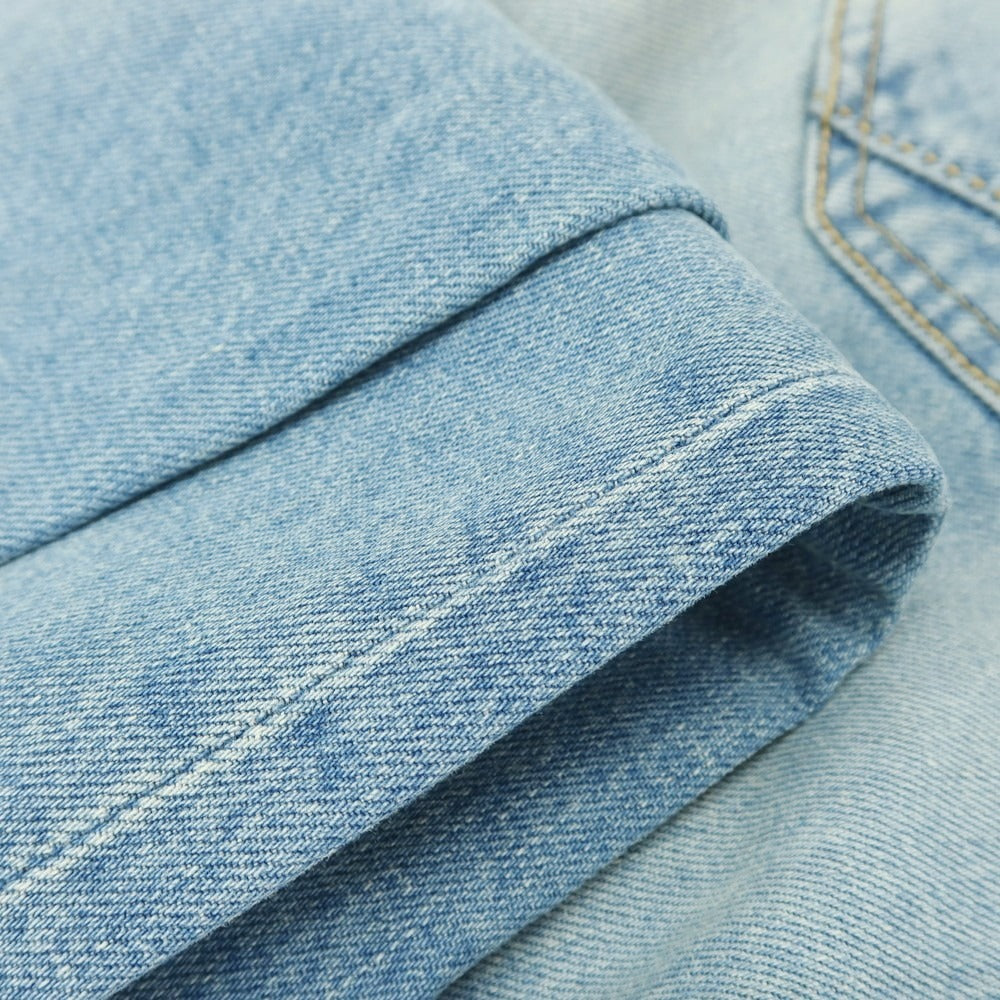 [New Outlet] INCOTEX BLUE DIVISION Tapered Stretch Denim Pants Jeans Blue [33] [Condition Rank N-] [Men&