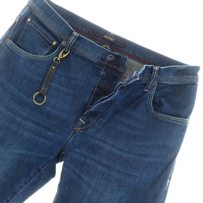 【SALE10％OFF/返品不可】【新品アウトレット】インコテックス ブルーディヴィジョン INCOTEX BLUE DIVISION Tapered ストレッチデニムパンツ ジーンズ ネイビー【 33 】【 状態ランクN- 】【 メンズ 】