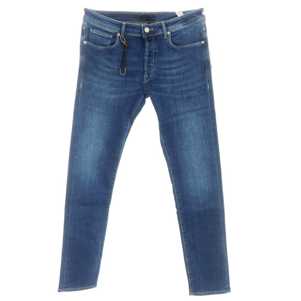 [New Outlet] INCOTEX BLUE DIVISION Slim Stretch Denim Pants Jeans Blue [35] [Condition Rank N-] [Men&