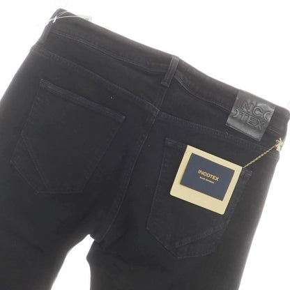 [New] INCOTEX BLUE DIVISION Slim Denim Pants Black [31] [Condition Rank N] [Men&
