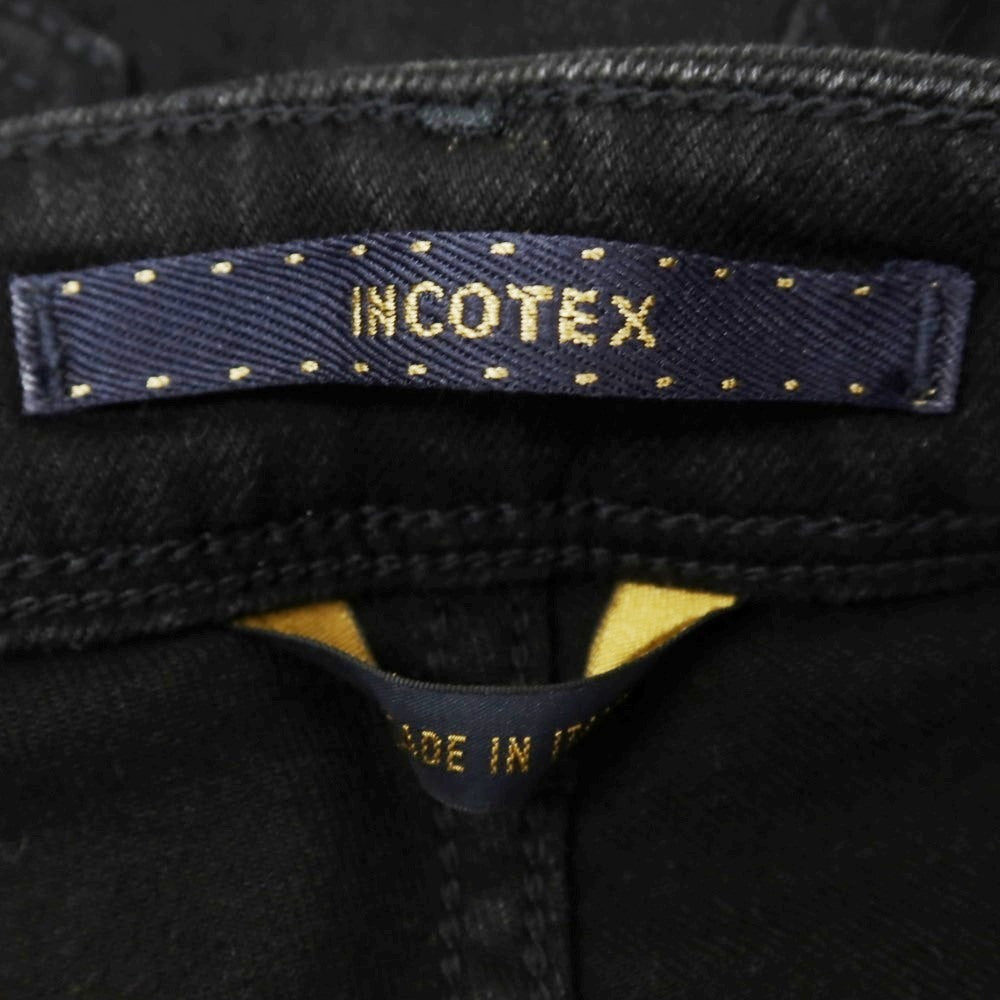 [New] INCOTEX BLUE DIVISION Slim Denim Pants Black [31] [Condition Rank N] [Men&