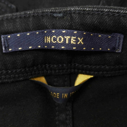 [New] INCOTEX BLUE DIVISION Slim Denim Pants Black [31] [Condition Rank N] [Men&