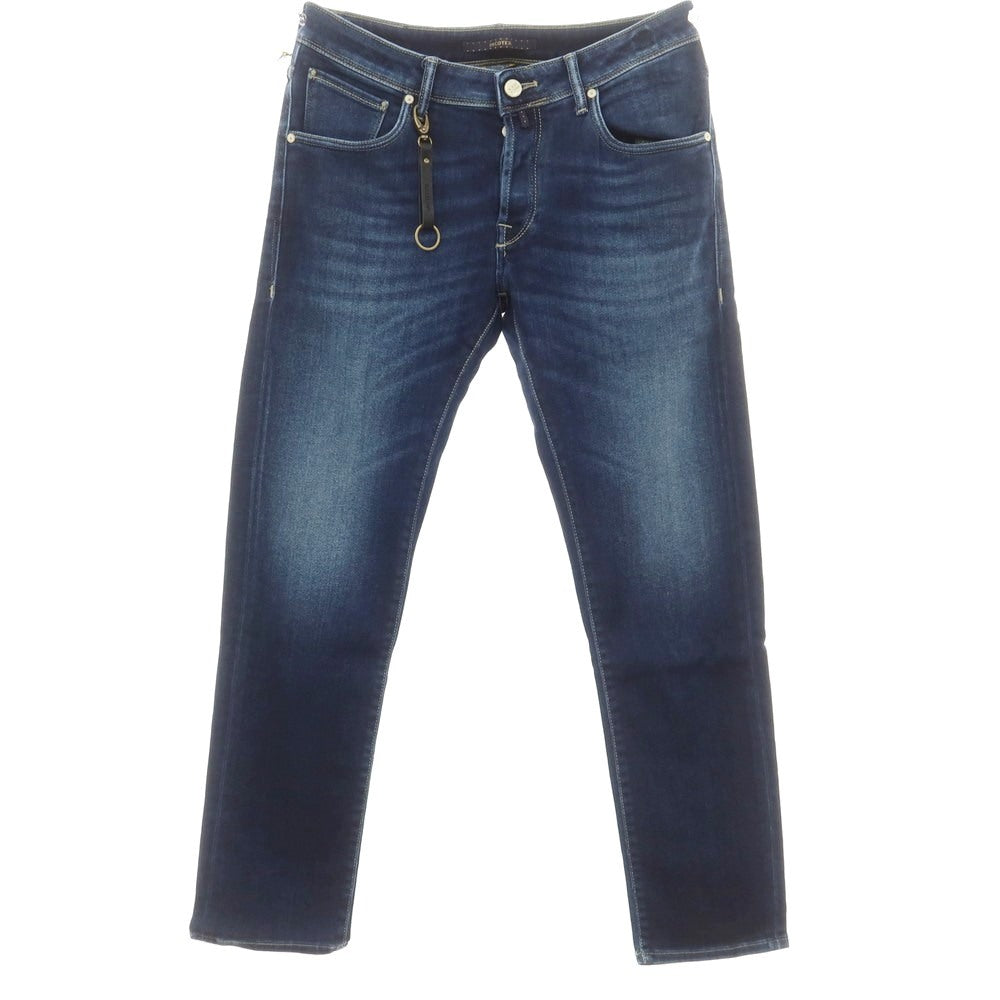 [New Outlet] INCOTEX BLUE DIVISION Slim Denim Pants Navy [33] [Condition Rank N-] [Men&