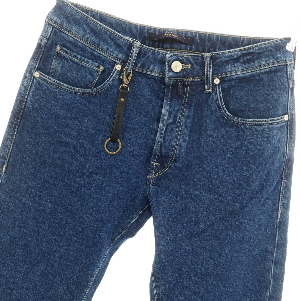 [New] INCOTEX BLUE DIVISION Slim Denim Pants Blue [33] [Condition Rank N] [Men&