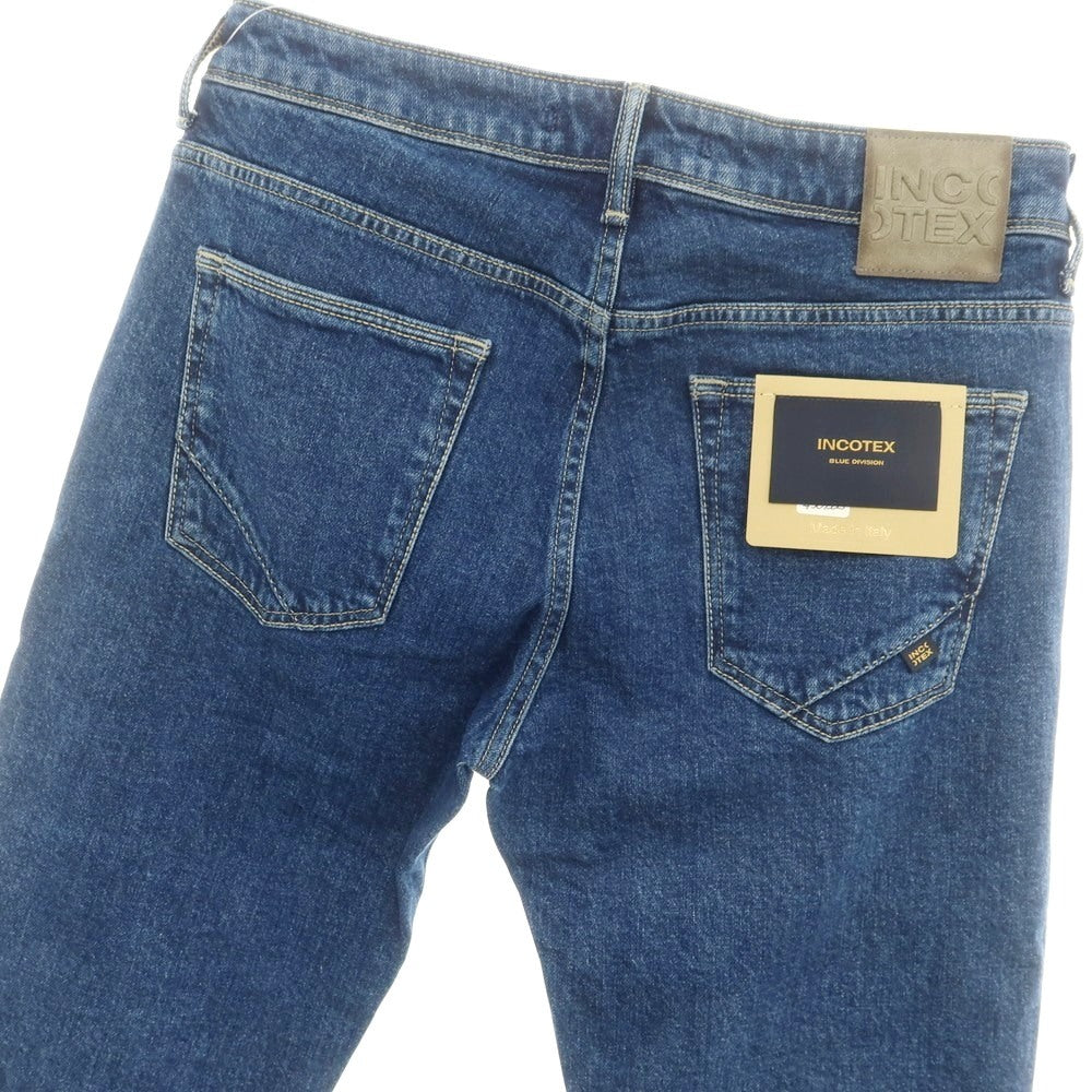 [New] INCOTEX BLUE DIVISION Slim Denim Pants Blue [33] [Condition Rank N] [Men&