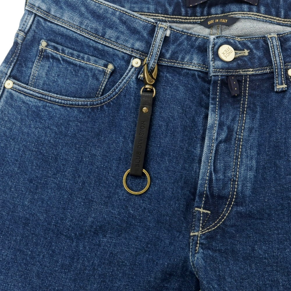 [New] INCOTEX BLUE DIVISION Slim Denim Pants Blue [33] [Condition Rank N] [Men&