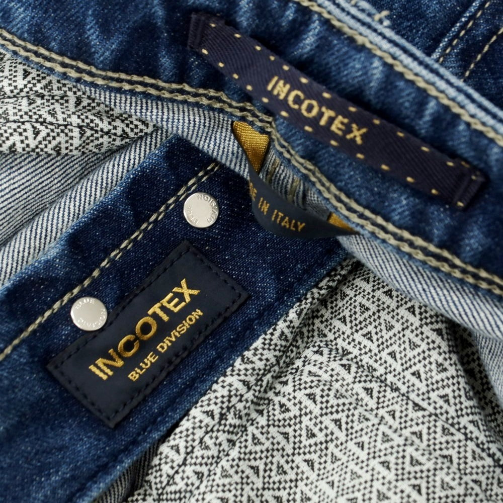 [New] INCOTEX BLUE DIVISION Slim Denim Pants Blue [33] [Condition Rank N] [Men&
