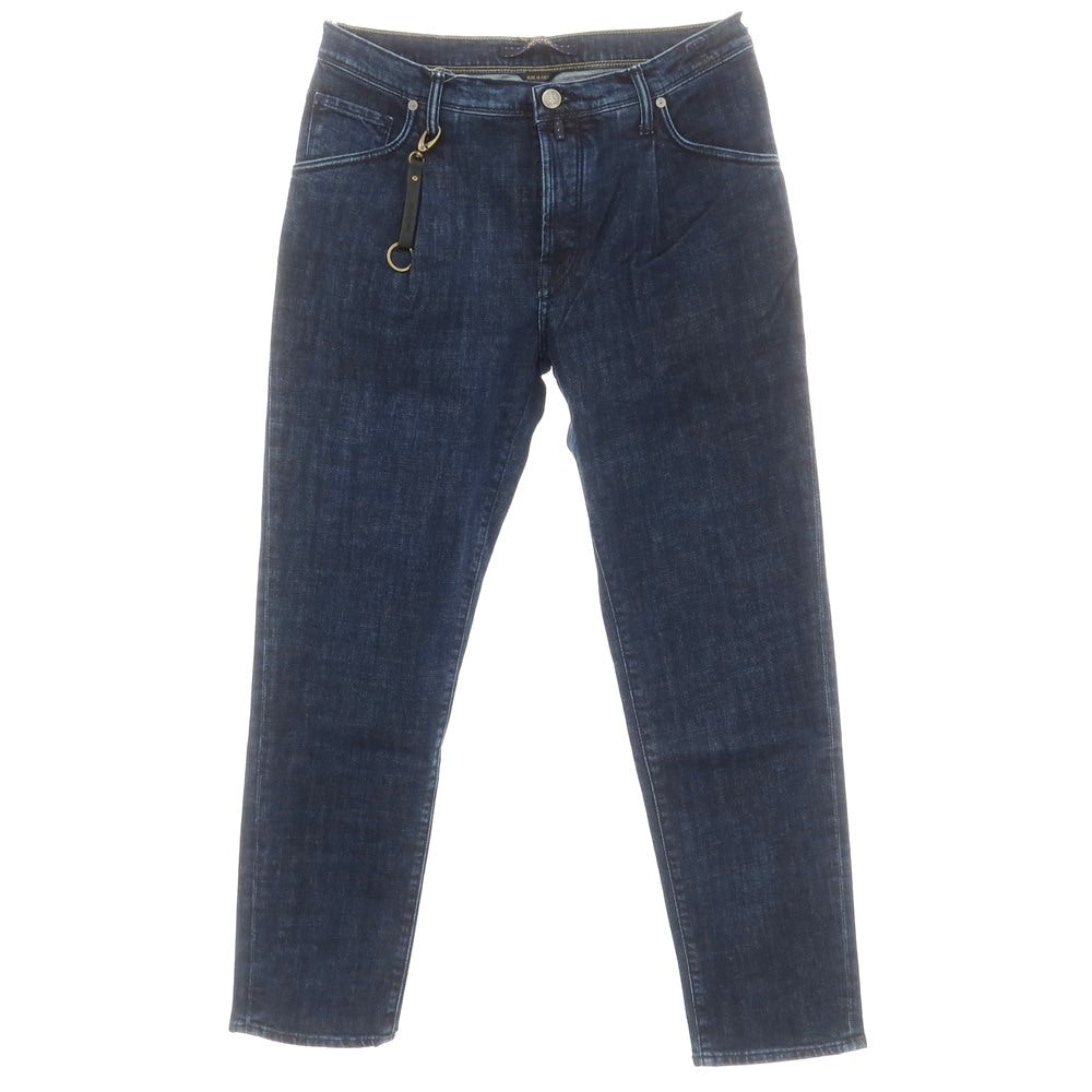 [New] INCOTEX BLUE DIVISION Tapered Denim Pants Navy [33] [Condition Rank N] [Men&
