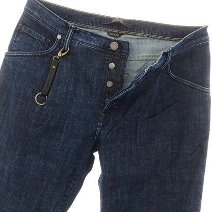 [New] INCOTEX BLUE DIVISION Tapered Denim Pants Navy [33] [Condition Rank N] [Men&