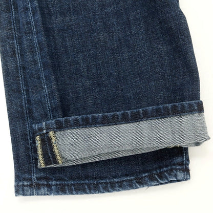 [New] INCOTEX BLUE DIVISION Tapered Denim Pants Navy [33] [Condition Rank N] [Men&