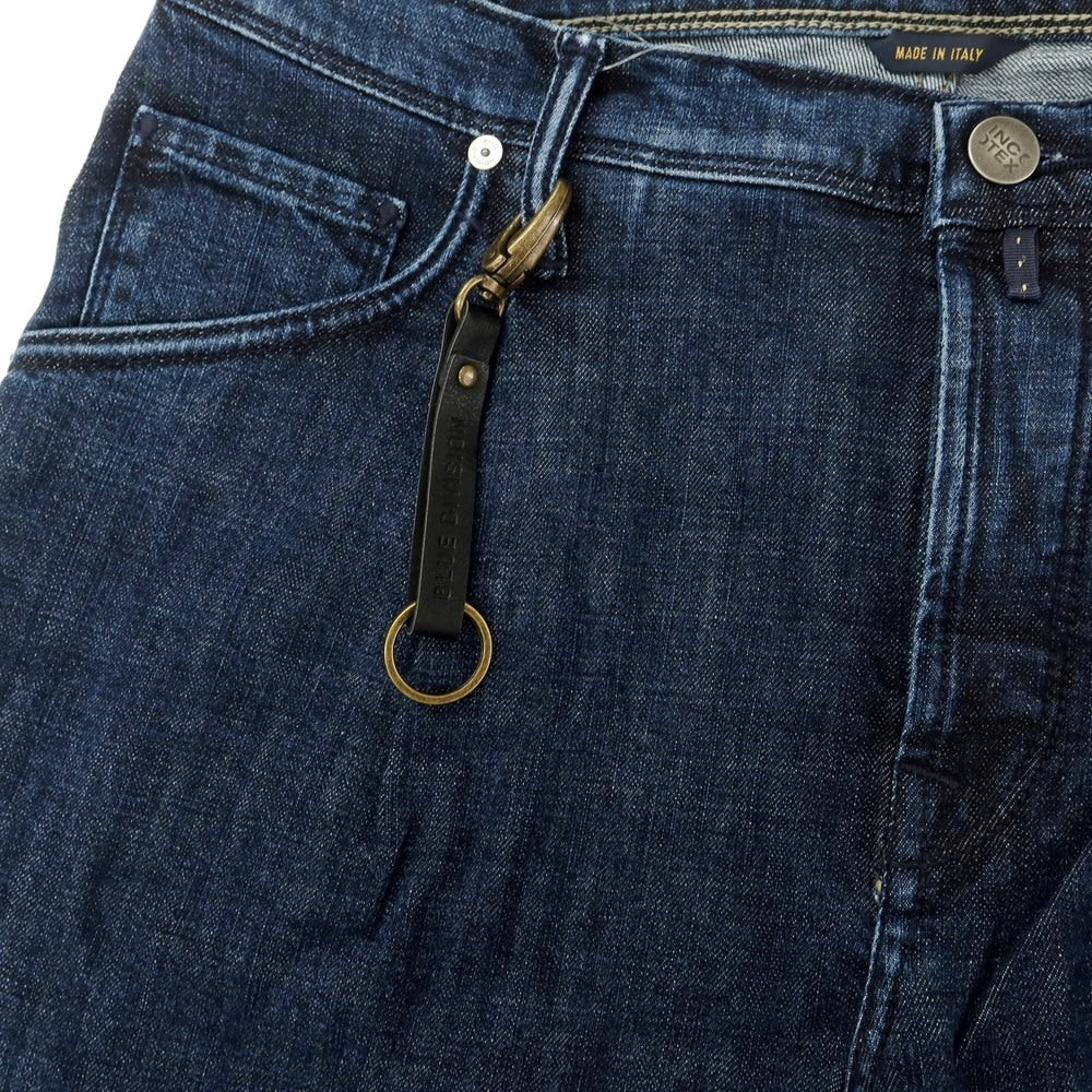 [New] INCOTEX BLUE DIVISION Tapered Denim Pants Navy [33] [Condition Rank N] [Men&