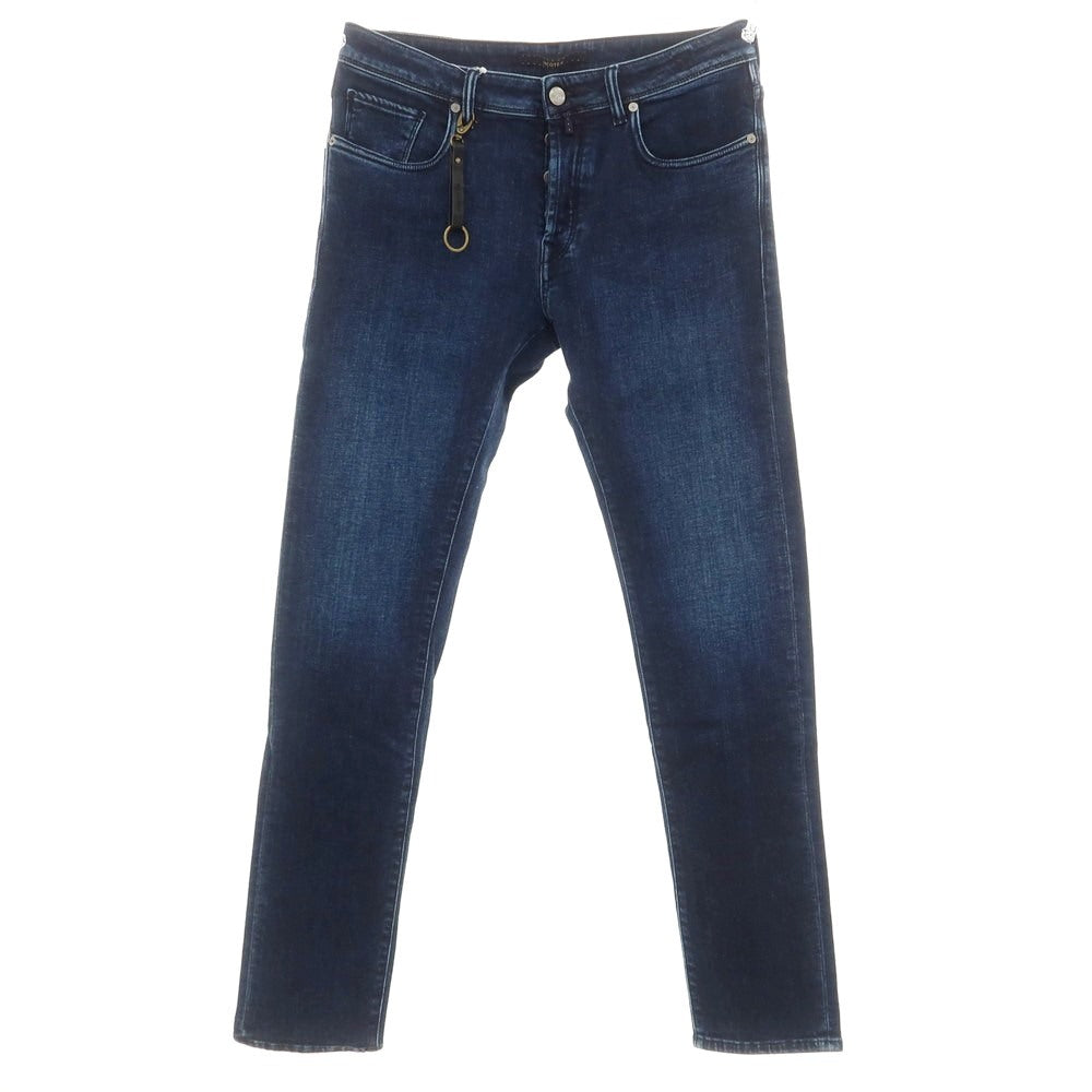 【新品】インコテックス ブルーディヴィジョン INCOTEX BLUE DIVISION Slim デニムパンツ ネイビー【 33 】【 状態ランクN 】【 メンズ 】 [DPD]
