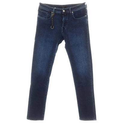 [New] INCOTEX BLUE DIVISION Slim Denim Pants Navy [33] [Condition Rank N] [Men&