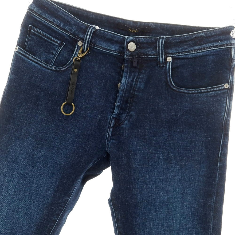[New] INCOTEX BLUE DIVISION Slim Denim Pants Navy [33] [Condition Rank N] [Men&