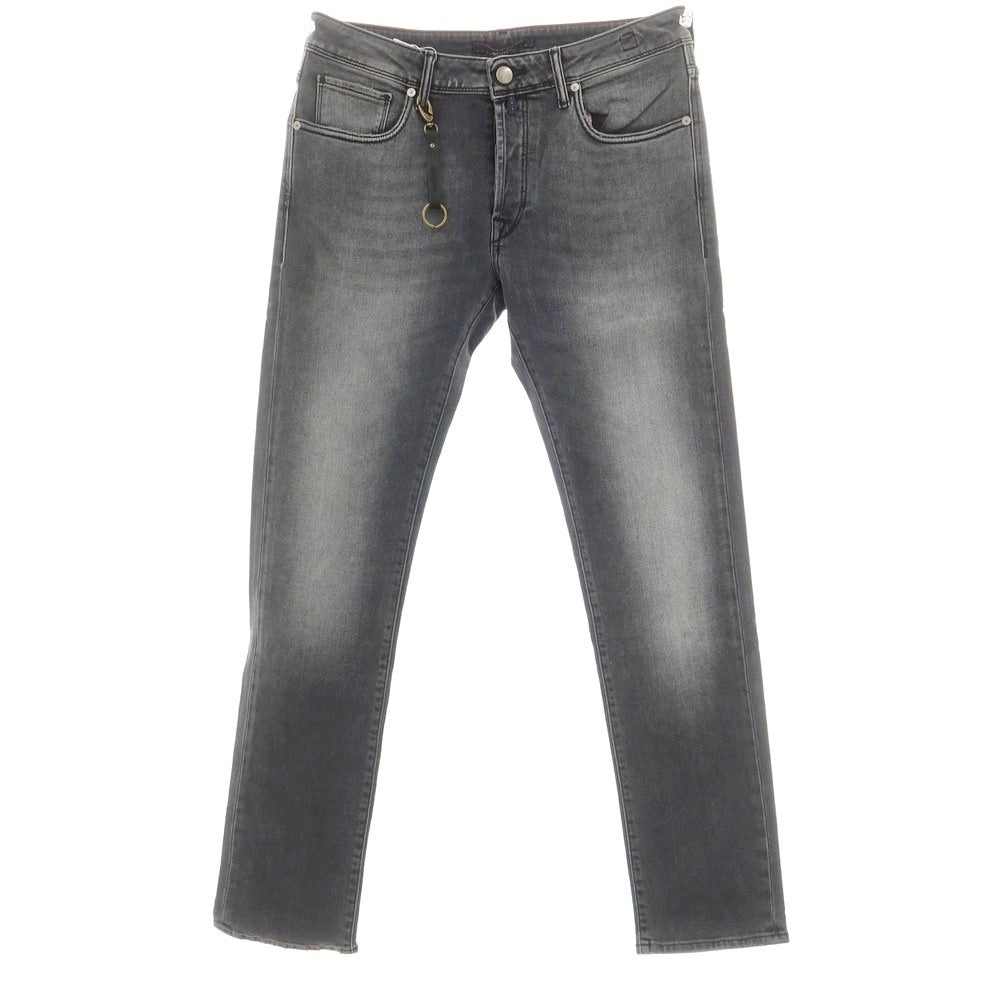 [New] INCOTEX BLUE DIVISION Slim Denim Pants Black (Gray) [33] [Condition Rank N] [Men&