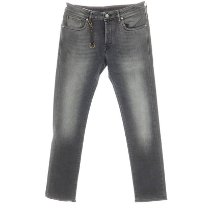 [New] INCOTEX BLUE DIVISION Slim Denim Pants Black (Gray) [33] [Condition Rank N] [Men&